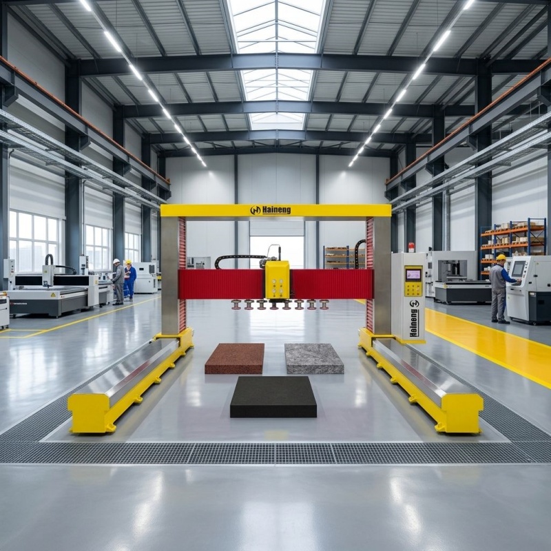 Zehaztasun handiko eta eraginkortasun handiko gantry motako estazio anitzeko artezteko makina